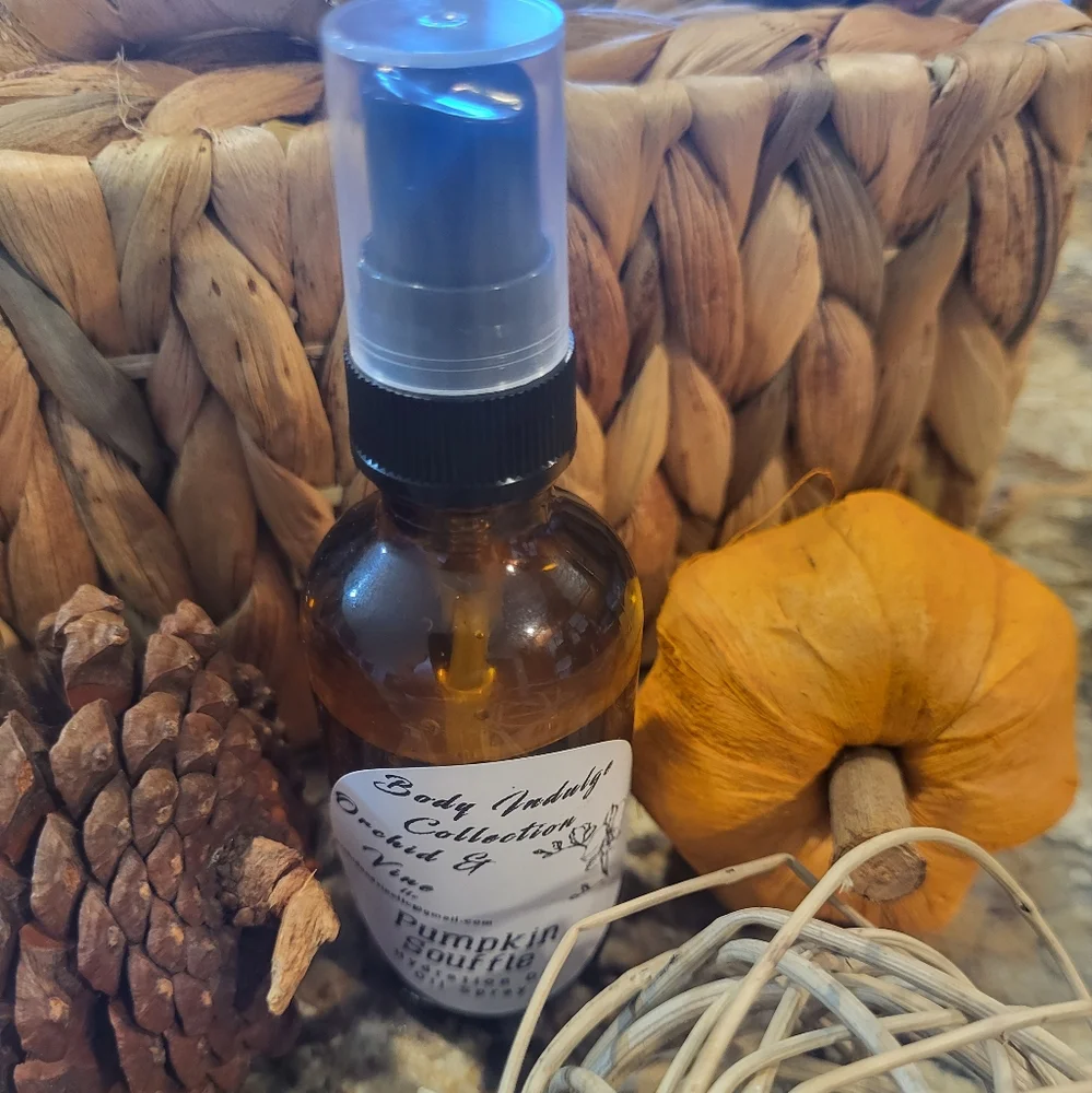 PUMPKIN Souffle Body Indulge Hydration Dry Body Oil Spray 2 oz